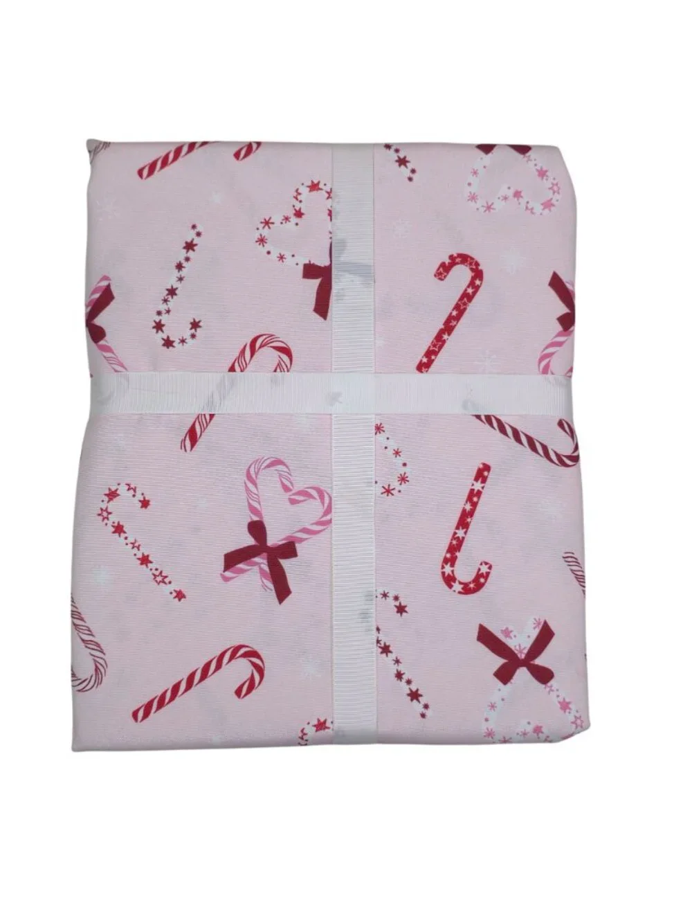 Laura Ashley Pink Peppermint Easy Care Tablecloth 60